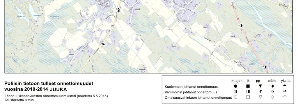 tulleet onnettomuudet