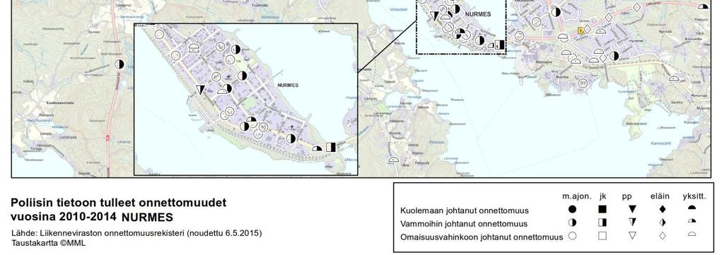 tulleet onnettomuudet