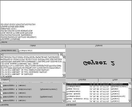 Kuva 4.2: Geyser 2:n 1. vaiheen käyttöliittymä sa olevien hakutyyppien kulloistakin tilaa.