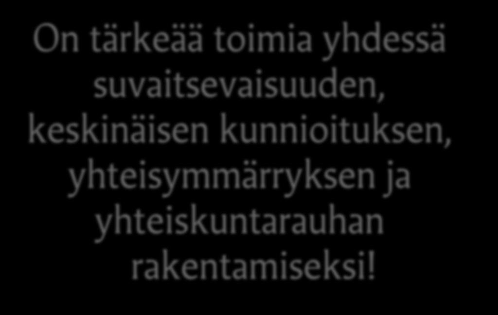 On tärkeää