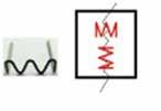 Muoviosien niittaamiseen. Pakkaus 100 kpl. 258-G620150 258-91782 Niitti M-muoto PLASTOCLIP Niitti U-muoto 0,8 mm Niitti M-muoto.