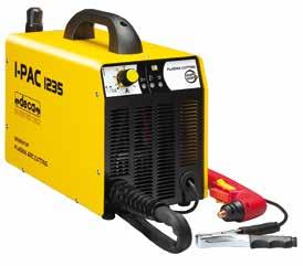 Hitsaus ja leikkaus I-PAC 1235 Paineilmakäyttöinen plasmaleikkuri Helppokäyttöinen ja kompakti plasmaleikkuri. Leikkaa terästä, rosteria, alumiinia, kuparia ja messinkiä.