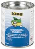 500 ml aerosoli 118-600 6 kpl 1 litran kierretölkki 6 kpl 118-601 Voidaan levittää massaruiskulla, esim. 283-50-146109.