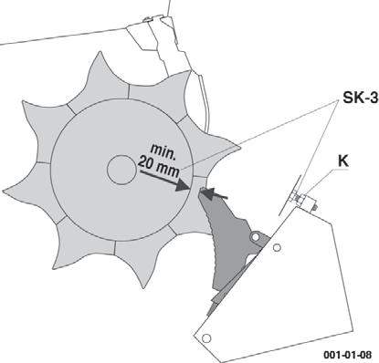 Väli (10 mm) tarkistetaan 200