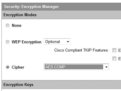 57 Salaukseksi vahvistetaan AES CCMP, joka tarkoittaa WPA2:n AES-salausta.