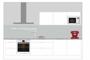 kalusteasennus 1560 AEG X69454MD10 AEG F55300VI0 Induktiokeittotaso