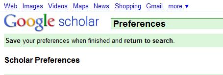 Google Scholar Tarjoaa hyvän ensisilmäyksen kirjaston elektronisiin resursseihin.