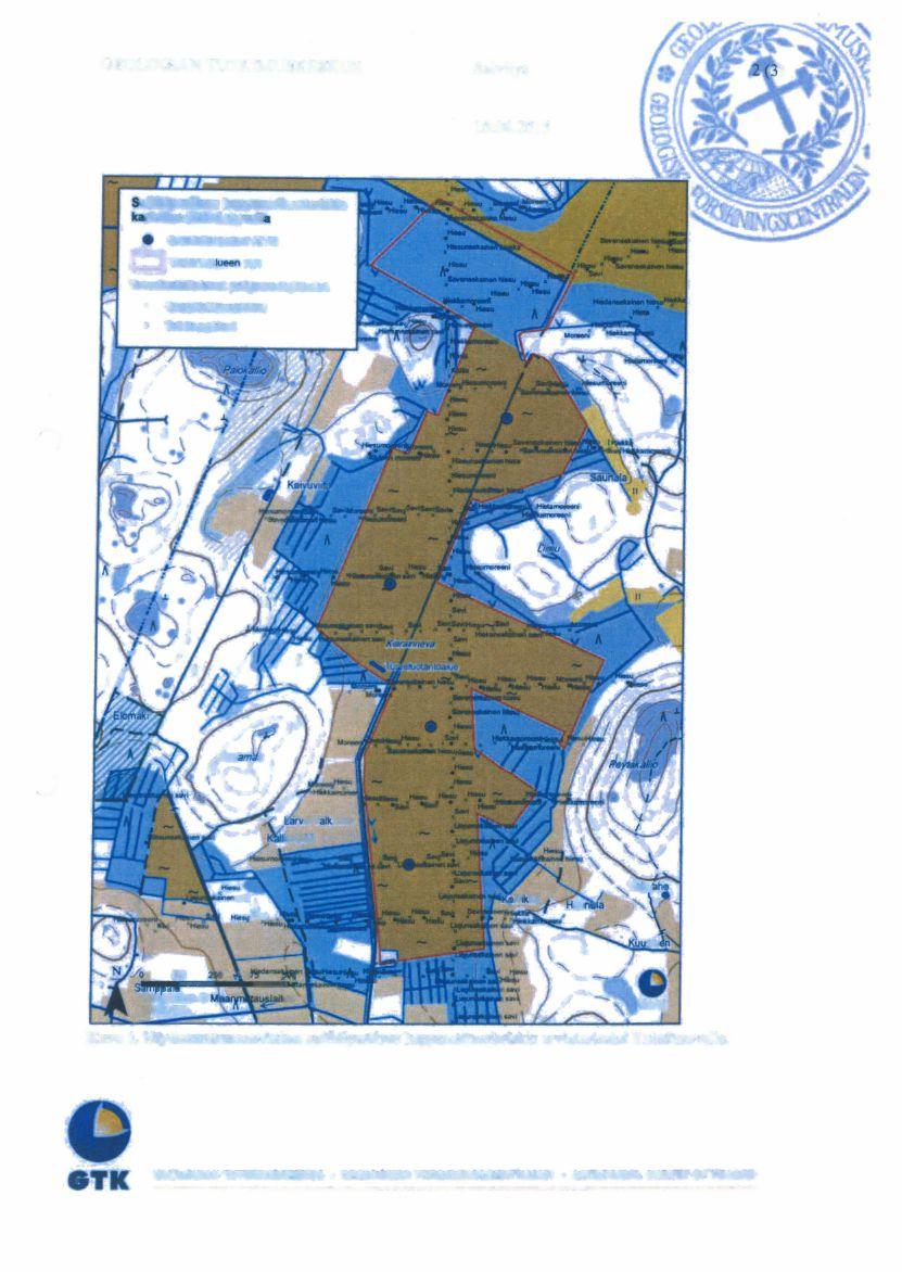 GEOLOGlAN TUTKIMUSKESKUS Selvitys 10.04.