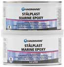 11024 130 ml 6 Stålplast Rapid Filler Erittäin tiivis ja nopeasti kuivuva 1-komponenttinen pikakitti pienten vaurioiden silottamiseen, kuten hiontanaarmut, huokoset jne. Hiottavissa n. 10 min.