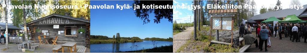 PAAVOLAN NUORISOSEURA Nuorisoseurantalo (Kirkkotie 14, Paavola) Suunnitteletko juhlaa, tapahtumaa, kokousta tms. Nuorisoseurantaloa vuokrataan tilaisuuksien järjestämiseen, ota yhteyttä (p.