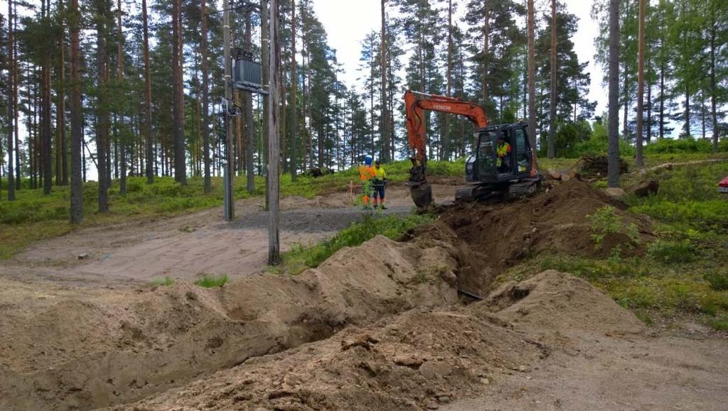 3. Arkeologinen valvonta 3.1 Tutkimus ja dokumentointimenetelmät Valvonnassa käytettiin ETRS TM35 FIN (N2000) koordinaatistoa, jota Kyvera Oy ja Luumäen kunta käyttävät.