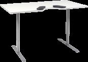 Maksimikuormitus 75 kg Salli AutoSmart Pöydällä voi olla useita käyttäjiä, sillä se säätyy aina käyttöjärjestelmään kirjautuvan henkilön asetusten mukaan Pöytälevy 160 x 90 x 2,5 cm Värit: kiiltävä