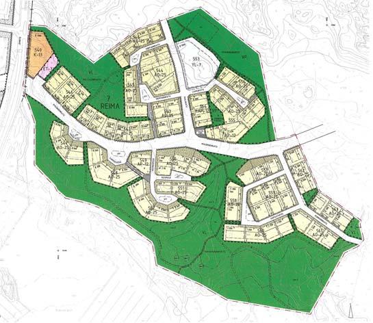 erottaminen omaksi tontikseen ja korvaamisen asuinalueelle paremmin soveltuvilla kahdella omakotitalolla. Kaavatyö käynnistettiin ympäristölautakunnan päätöksellä 29.5.