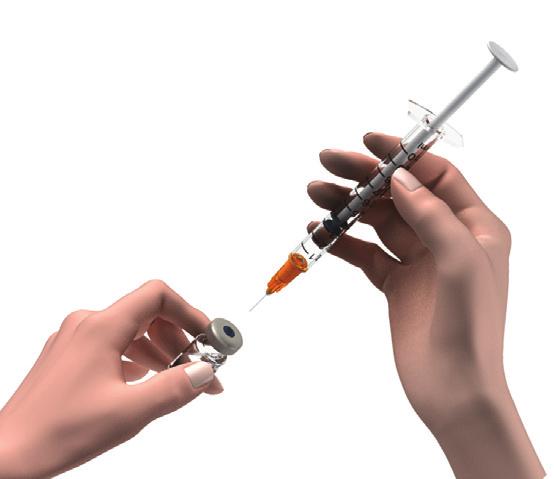 Strensiq -injektionesteen pistäminen Strensiq -injektionesteen pistäminen Ennen kuin aloitat, ota injektiopullo(t) jääkaapista.