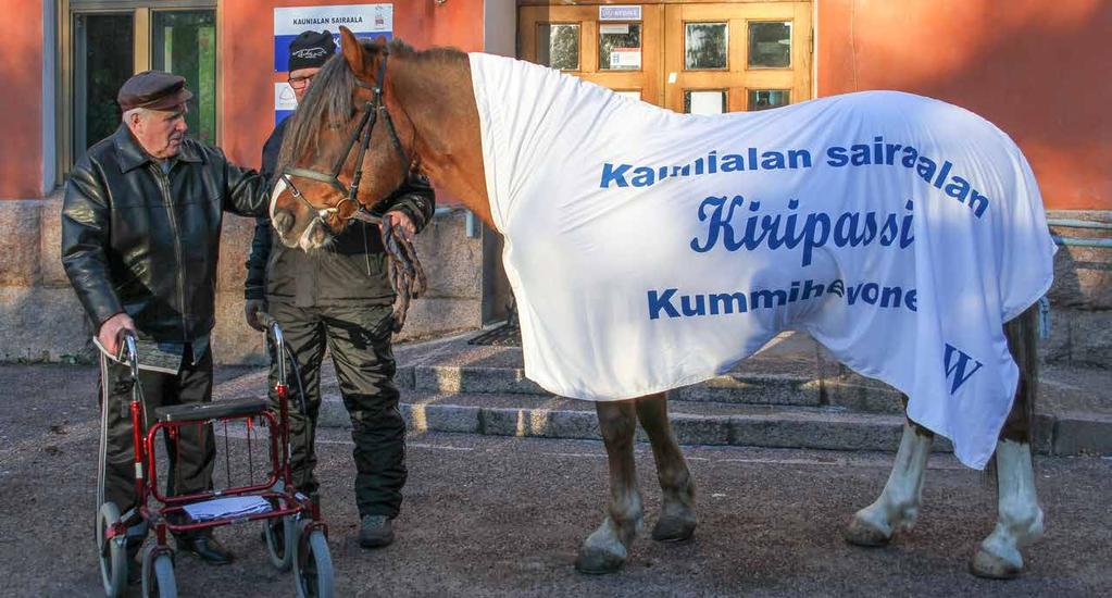 Joel Vesalainen, Petri Nykänen ja Kiripassi Kaunialassa. teekseen.