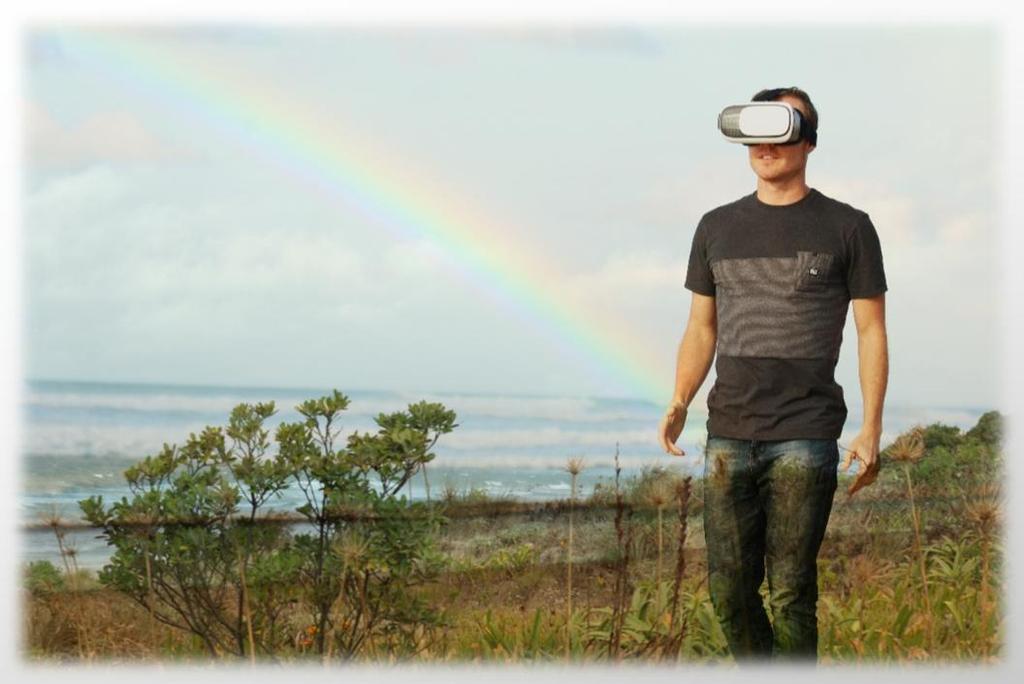 VIRTUAALITODELLISUUS (VR) Virtuaalitodellisuus eli VR (Virtual Reality) on tietokonesimulaation tuottamien aistimusten avulla luotu keinotekoinen ympäristö, jota katsotaan virtuaalilasien avulla.