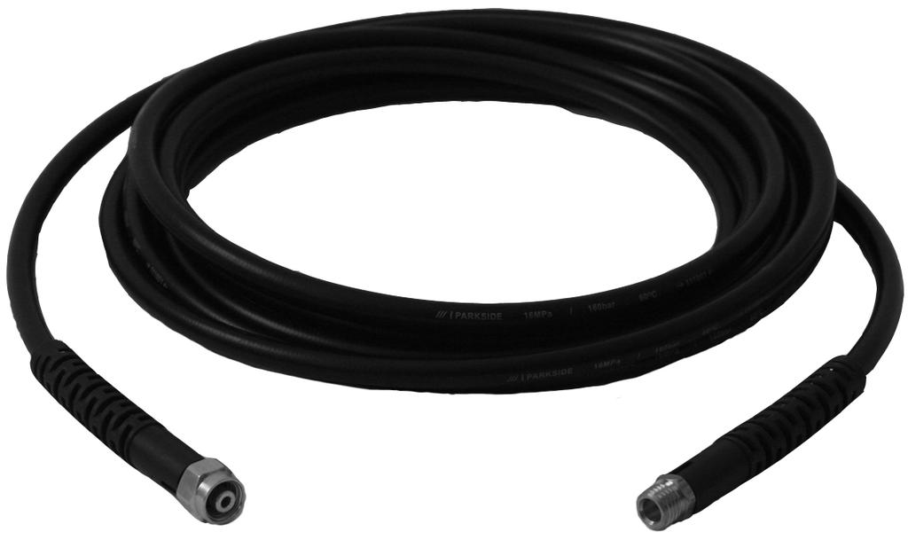 1 2 1 High pressure connection on the equipment hose 2 High pressure connection on the gun side 3 Adapter for high pressure connection on the gun side 4 Adapter for high pressure connection on the