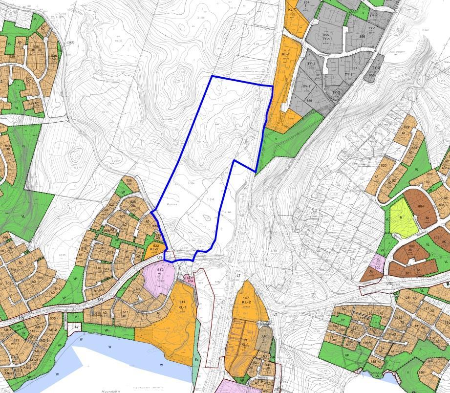 FCG SUUNNITTELU JA TEKNIIKKA OY OAS 4 (21) 4.3 Kunnallistekniikka Kuva 3: Ote voimassa olevasta asemakaavasta.