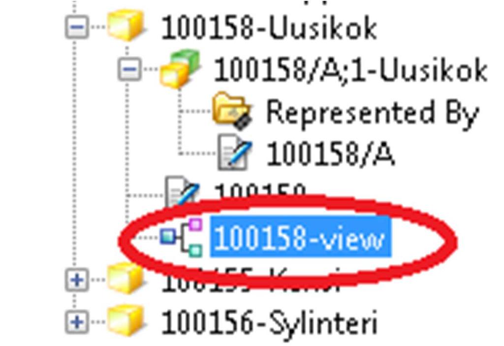 36 Osat, joita on useampi samassa kokoonpanossa pitää valita kaikki samanaikaisesti eli valitse ne ctrl-näppäin pohjassa. Valitse ylävalikosta View Pack all.