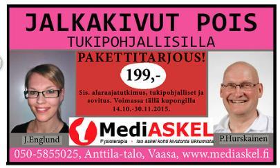 LIITE 1 4(4) Teema 4: Imago ja maine 24. Mitä ajatuksia palveluna sana fysioterapia tuo mieleenne? Mikä näistä on tärkein ajatellen teille täydellistä fysioterapiakokemusta? 25.