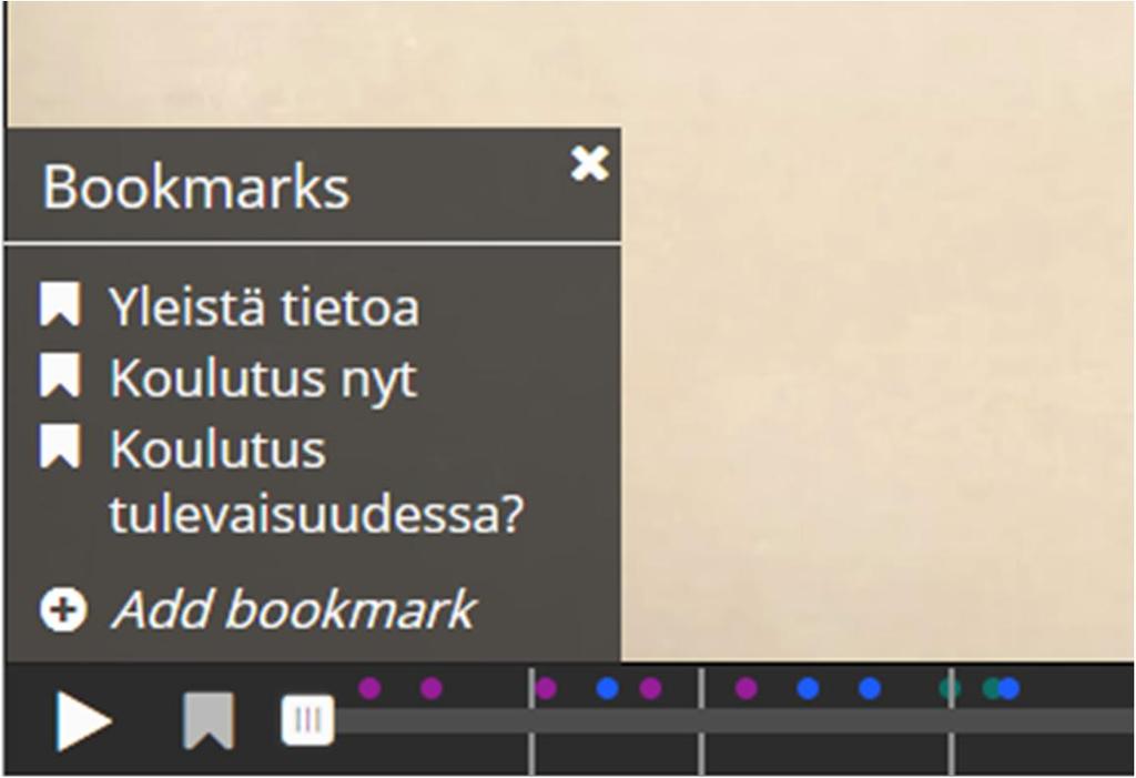 poistaa sen klikkaamalla rastia nimen vieressä.