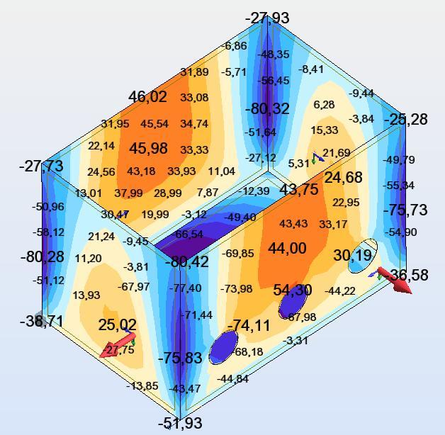 Liite 2 2 (57) Voimasuureet Robot Structural Analysis 2014 ohjelmalla