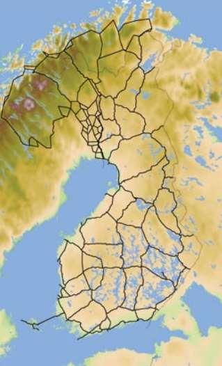 19 muassa pysyvien GPS-asemien mittausaineistoja ja mareografien havaintoja sekä toistettujen tarkkavaaitusten havaintoja. (JUHTA 2008, 7.