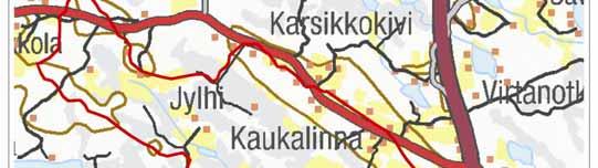 Selvitysalueella on noin 2 maatilaa ja peltoa noin 3 hehtaaria.