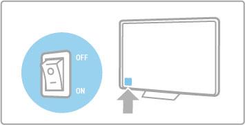1.3 TV:n painikkeet Virtapainike Kytke televisioon virta ja katkaise virta painamalla television oikealla puolella olevaa virtapainiketta. Kun virta on katkaistu, televisio ei kuluta energiaa.