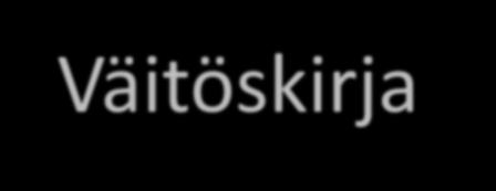 Väitöskirja Lasten luvaton tuli