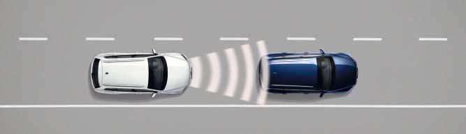 Ajoradan optimaalinen valaisu parantaa liikenneturvallisuutta.* V 03 Monitörmäysjarrutus jarruttaa automaattisesti törmäyksen jälkeen, jotta voidaan ehkäistä tai vaimentaa jatkotörmäyksiä.