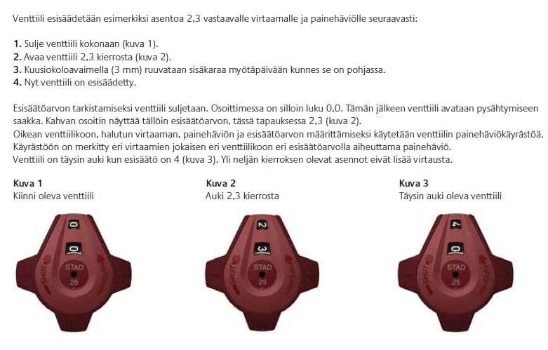 TA STAD Linjasäätöventtiili (10)