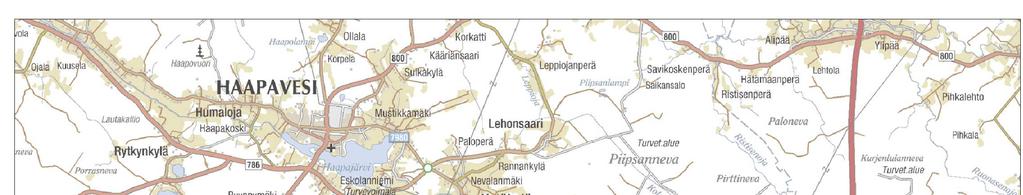 3 Kuva 1. Rahkanevan sijainti. 2.