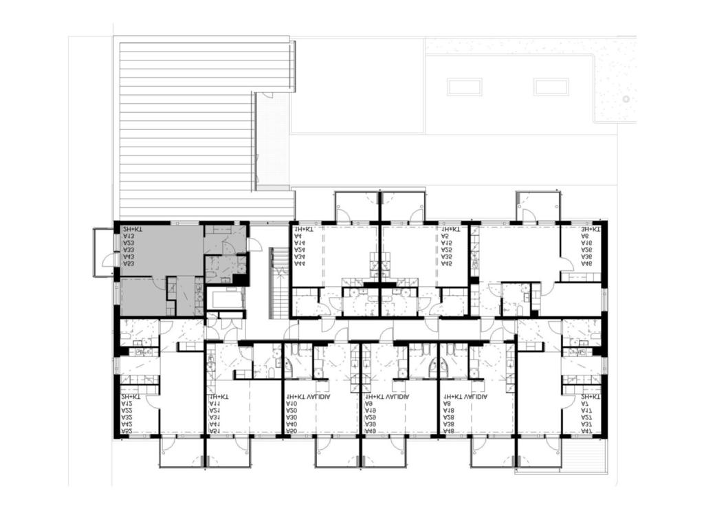 SAMPPAINNAN SEMENTTIASUNNOT 2H+ 48,0 m² 2. krs: A13 3. krs: A23 4. krs: A33 5. krs: A43 6.