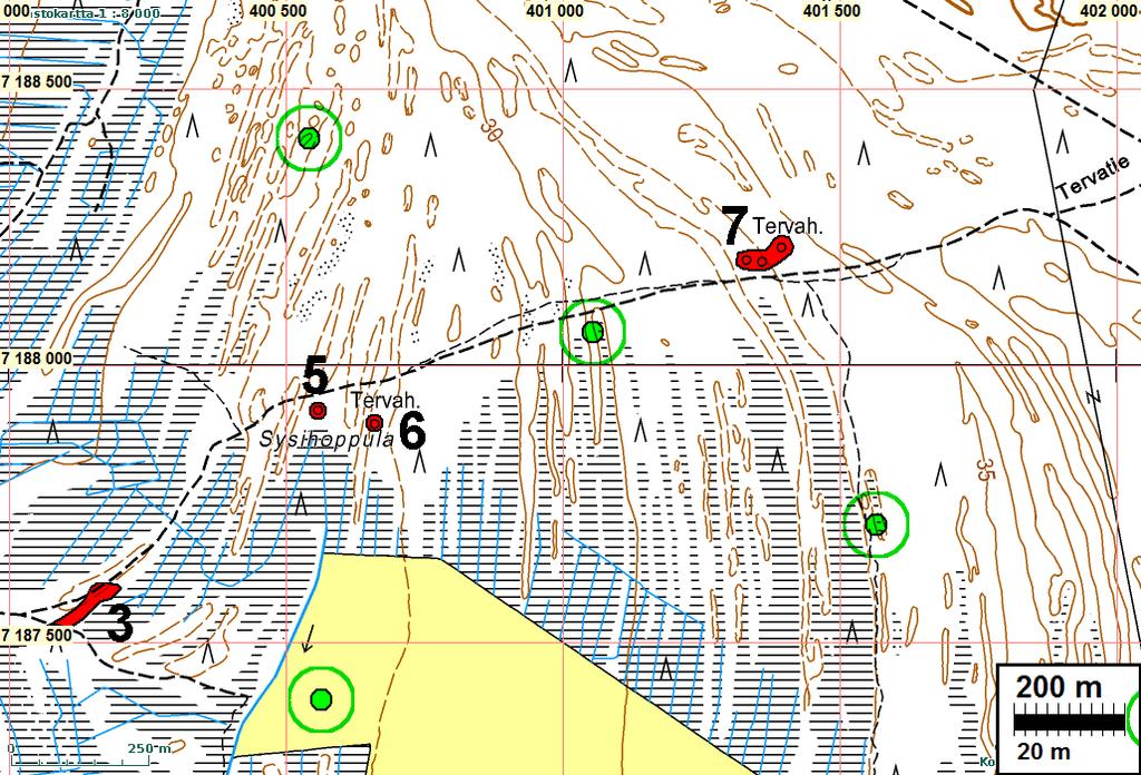 7 5 SIIKAJOKI SYSIHOPPULA 1 valmistus: tervahauta Koordin: N: 7187 921 E: 400 561 Z: 22 X: 7189 602 Y: 2543 266 P: 7190 930 I: 3400 693 Sijainti: Sepänmaa & Rostedt 2011 inventointi Paikka sijaitsee