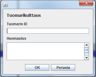 Huomaa, että ohjelma merkitsee lopetusajan automaattisesti viimeisen erän jälkeen, mutta tieto on silti syytä tarkistaa. 15. Klikkaa lopuksi Viimeistele nappia.