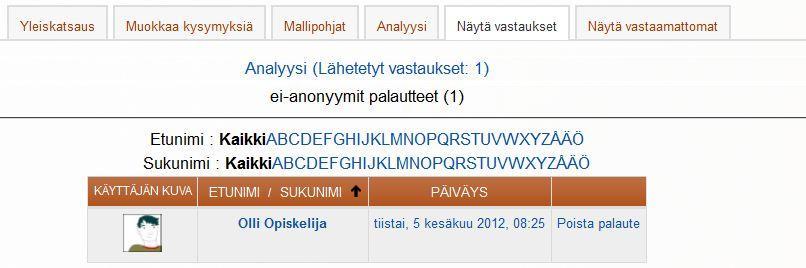 Valitse kenelle haluat