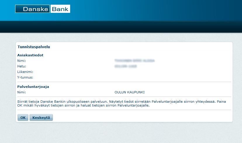 5. 4. Kirjaudu pankkitunnuksillasi
