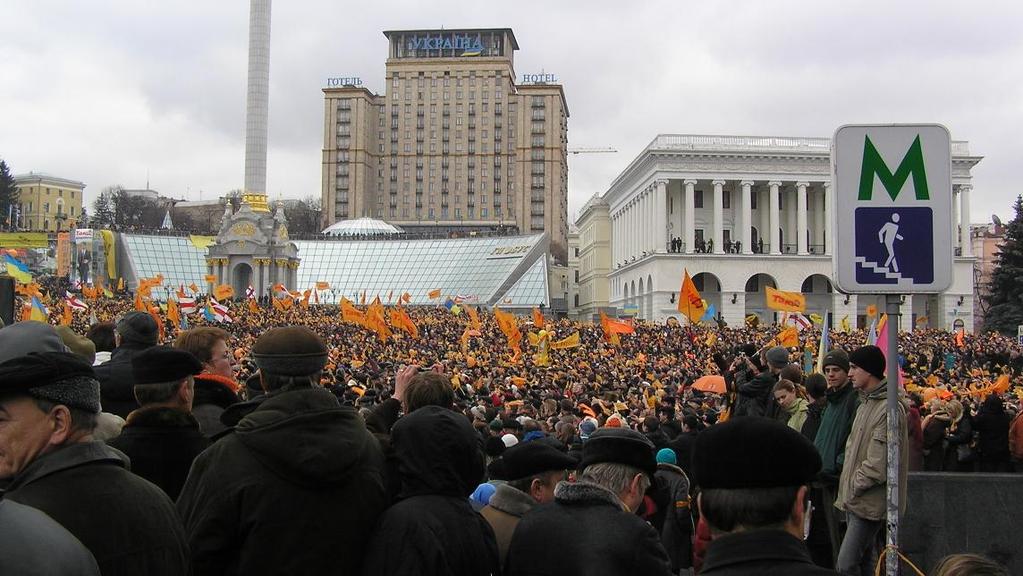 19 masinoivat sarjan protesteja aina uusintavaalien järjestämiseen asti tammikuussa 2005.