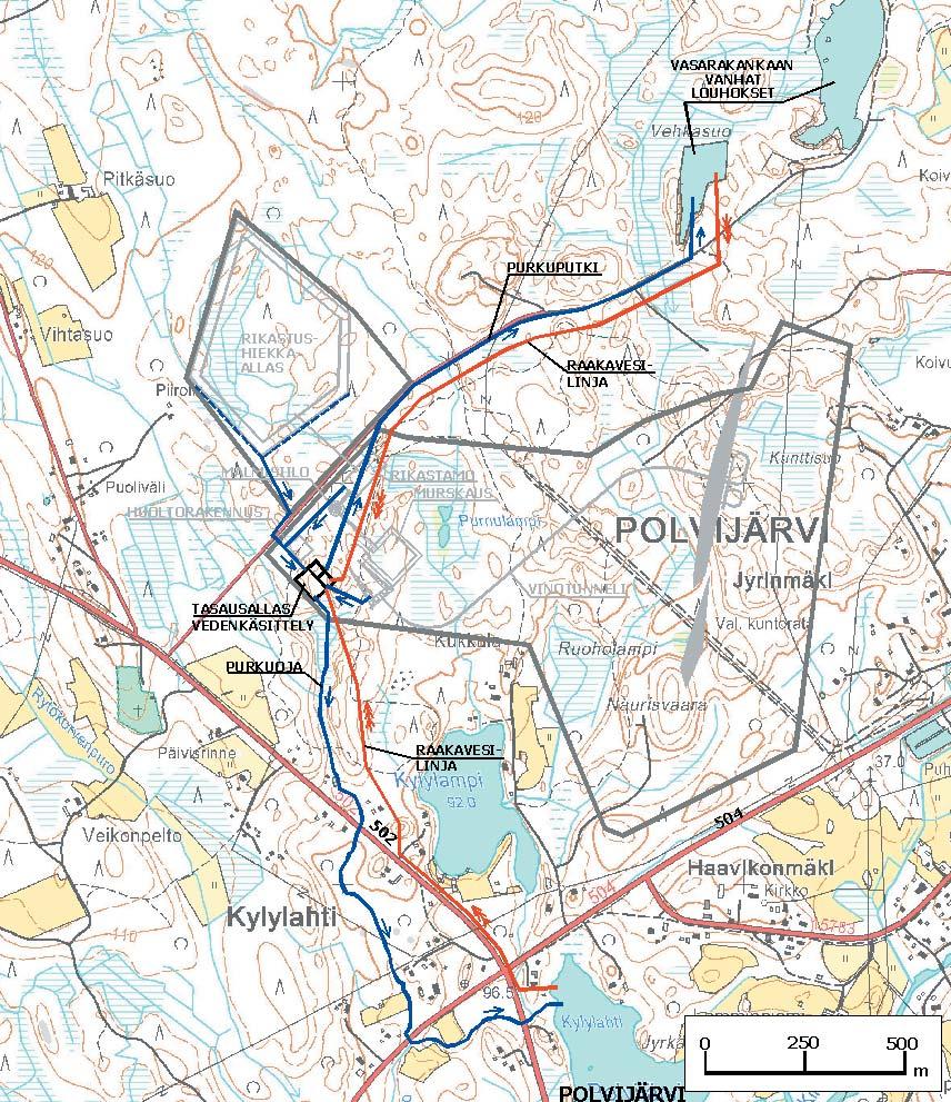 Kylylahden kaivos: Ympäristövaikutusten arviointiohjelma 21 Kuva 9.