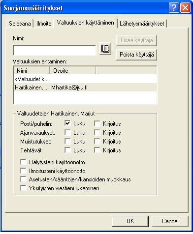 Lomaviestin sijaan: valtuuta! Myönnä kollegallesi valtuutus lukea postilaatikkosi viestejä 1.