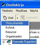 OSOITEKIRJA 1(2) 1.