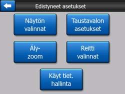 Voit valita haluamasi kielen ja äänen napauttamalla tätä painiketta. Saat ääninäytteen napauttamalla nopeasti. Kosketa OK, kun olet valinnut uuden ääniopasteiden kielen. 5.