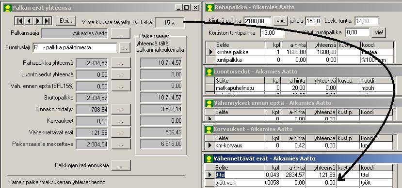 halutessasi ajaa ennen tulostuksia. 7.