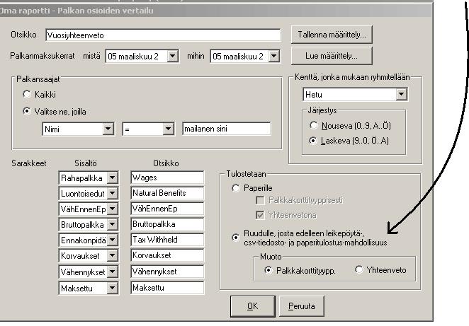 96/231 KÄYTTÖOHJEET Asteri Palkanmaksu 8.