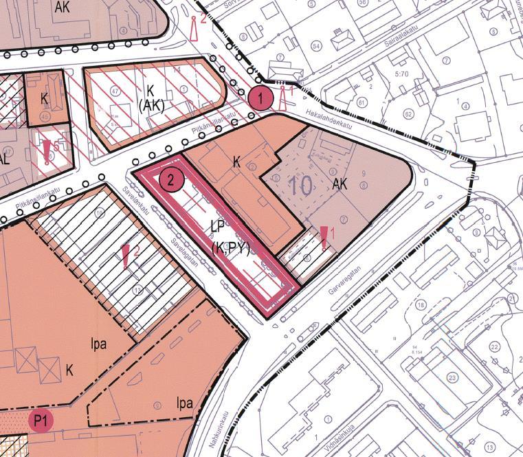 3.2 Suunnittelutilanne MAAKUNTAKAAVA Maakuntakaavassa kaava-alue on taajamatoimintojen aluetta (A). YLEISKAAVA Aluetta koskee Kokkolan keskikaupungin yleiskaava (vahv. 26.6.2006).