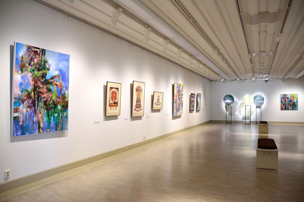 Lappeenrannan museot / Tuomas Nokelainen Tasapaino grafiikkaa, veistoksia