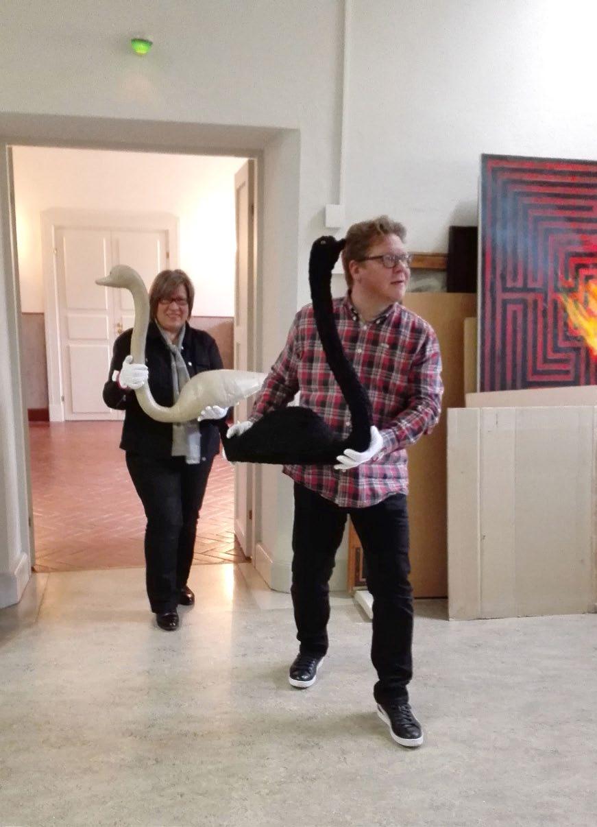 Lappeenrannan taidemuseon kokoelmat Uusia kokoelmasäilytystiloja käyttöön vuoden aikana Uutta kokoelmien säilytystilaan on rakennettu ja muunnettu vuoden 2015 loppupuolelta alkaen ja tila