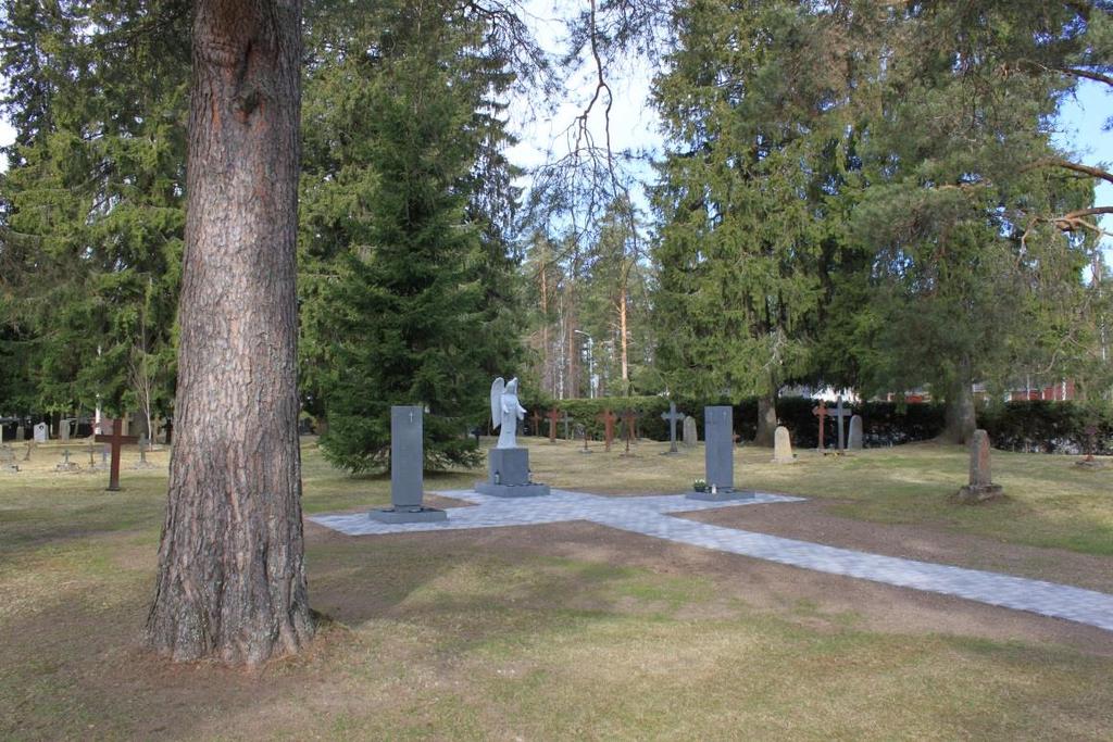Peräseinäjoen muistolehto Alueen kuvaus: Muistolehto on osa vanhaa hautausmaata. Laatoitukset on tehty antiikkipihakivestä. Alueella on yleis- sekä kohdevalaistusta.