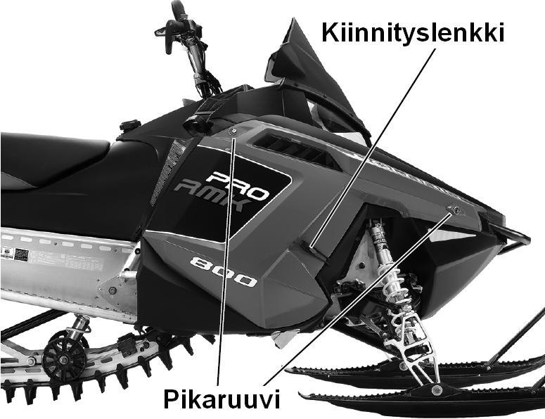 MOOTTORIKELKAN HUOLTO Määräaikaishuollot Määräaikaishuollot on teetettävä valtuutetussa Polaris-huollossa tässä kirjassa mainituin välein.